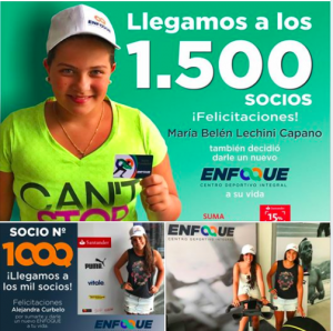 1500 socios Enfoque